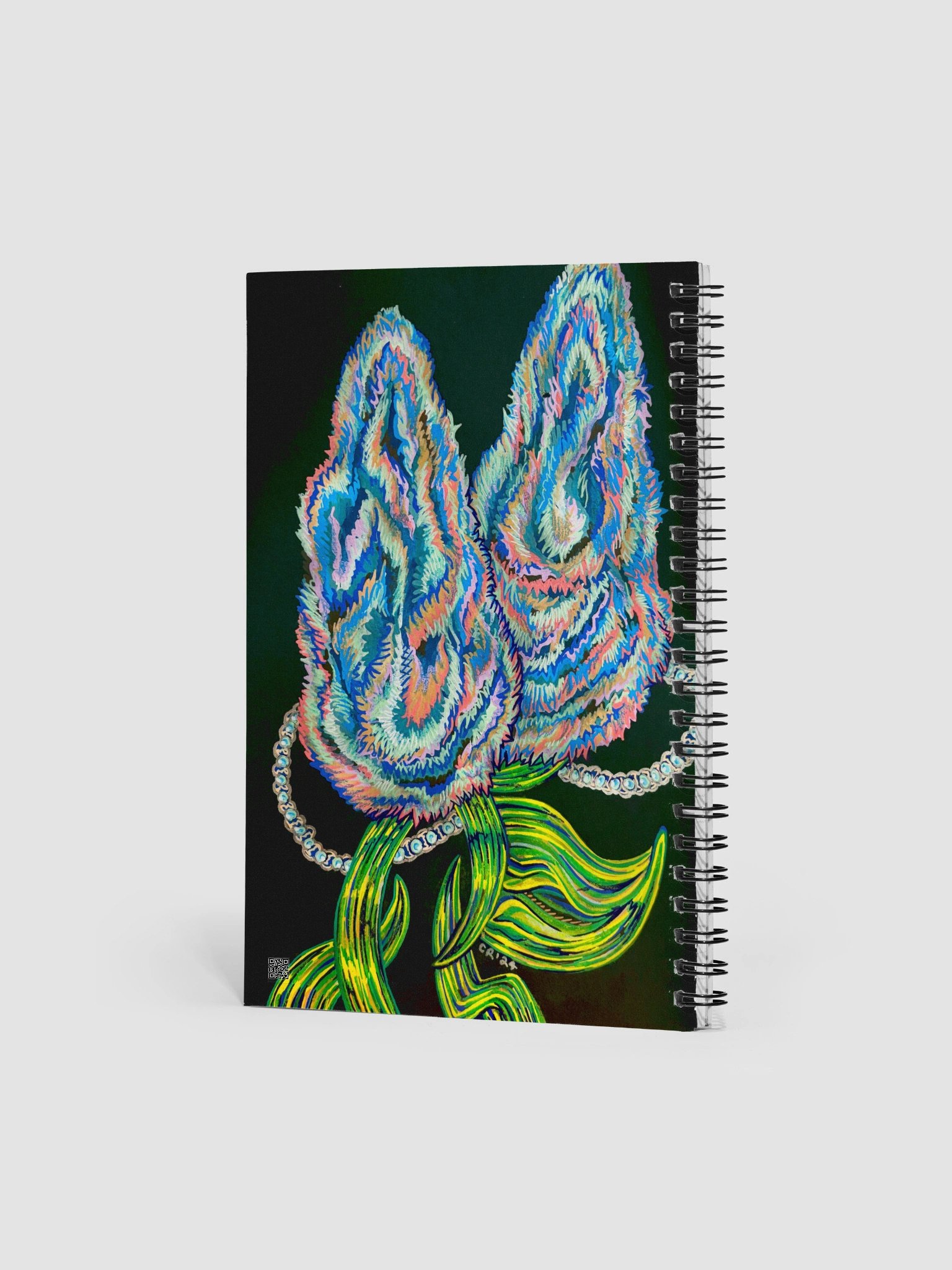 Flowers & Chains 2 Spiral Journal product image (2)