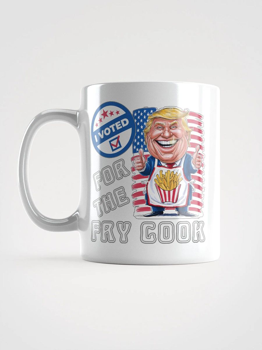 I Voted For The Fry Cook Trump USA Election Mug product image (7)