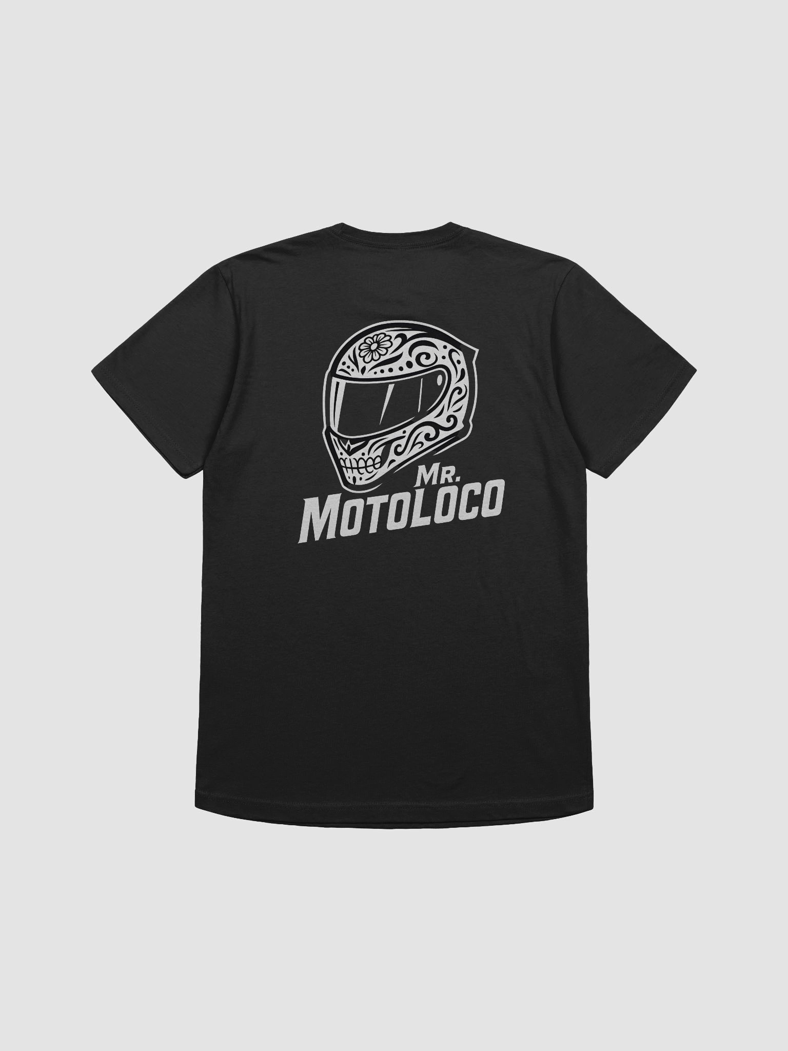 Mr. MotoLoco "SkullLid" Outline Tee product image (26)
