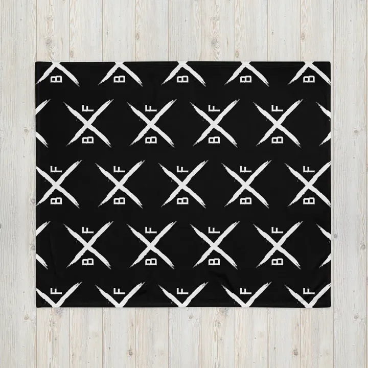 Black Flag Dodgeball Club Throw Blanket product image (1)