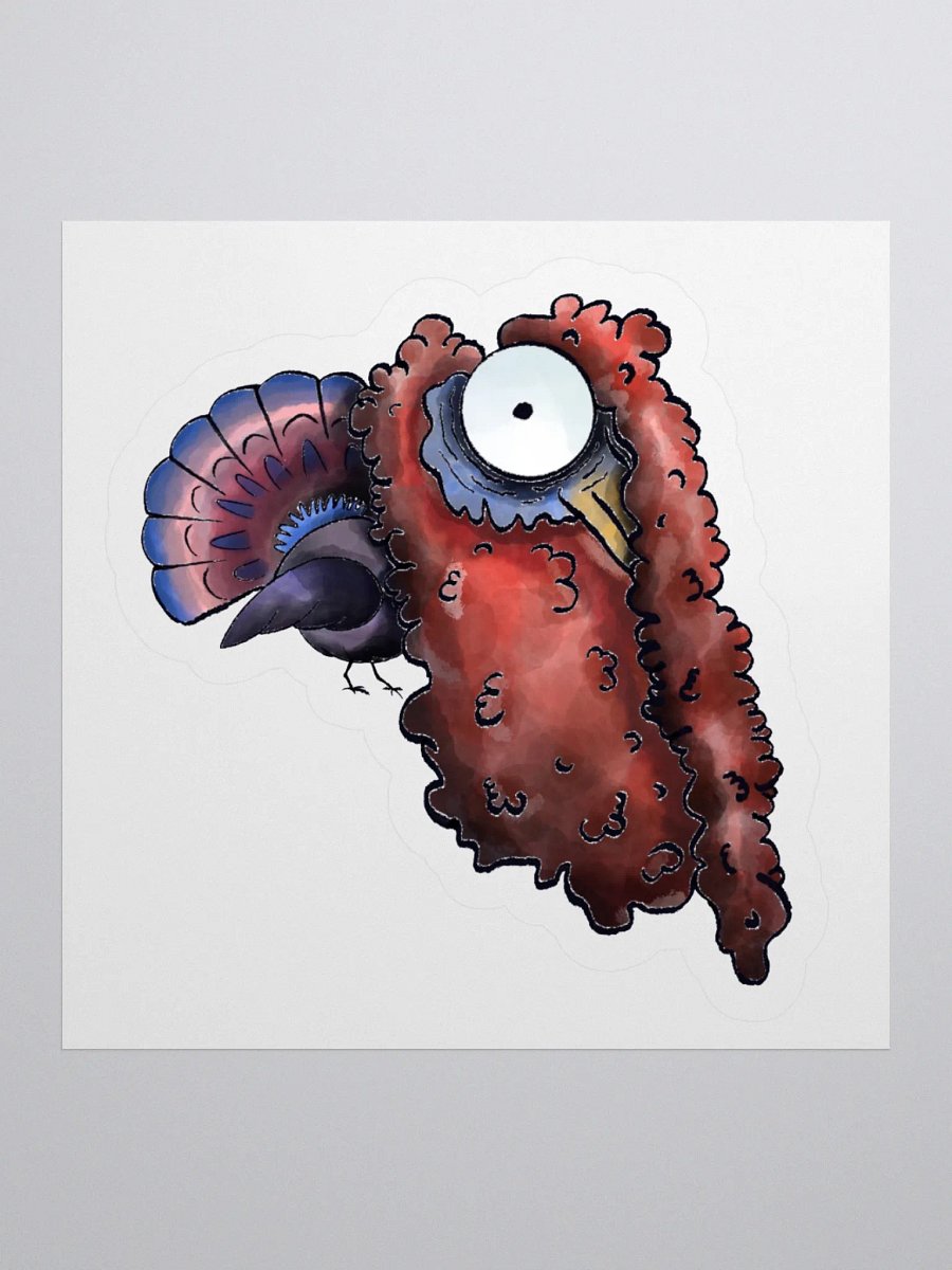 Impossible Farm Pretty Turkey Stickers product image (3)