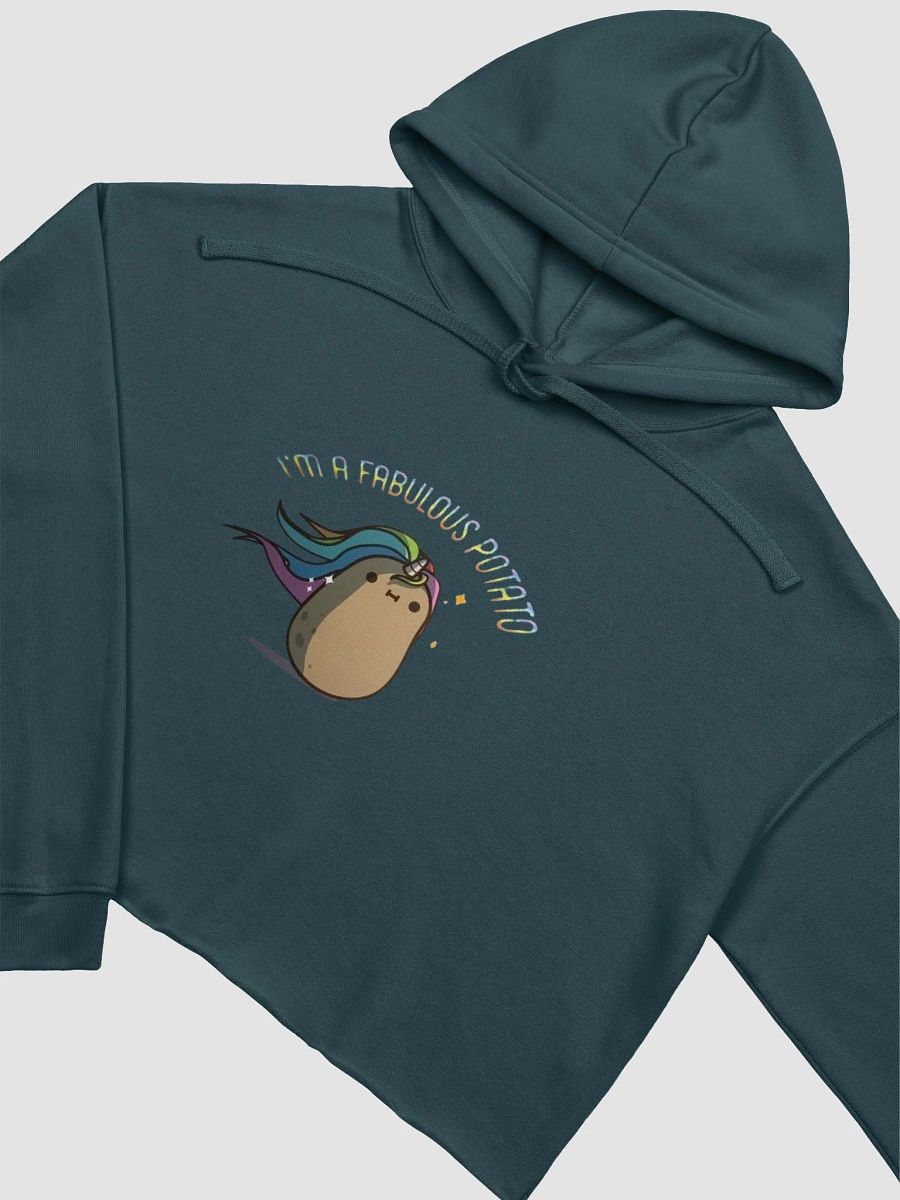 Fabulous Potato Meme Crop Hoodie product image (22)
