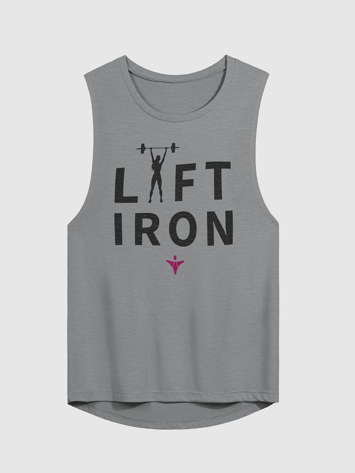 LIFT IRON | Muscle Tank (Dark Text) product image (1)