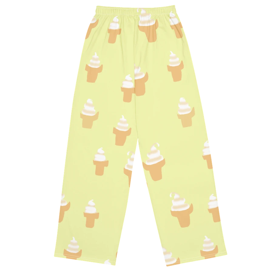 Ice Cream Cone Pattern Wideleg Pants product image (1)