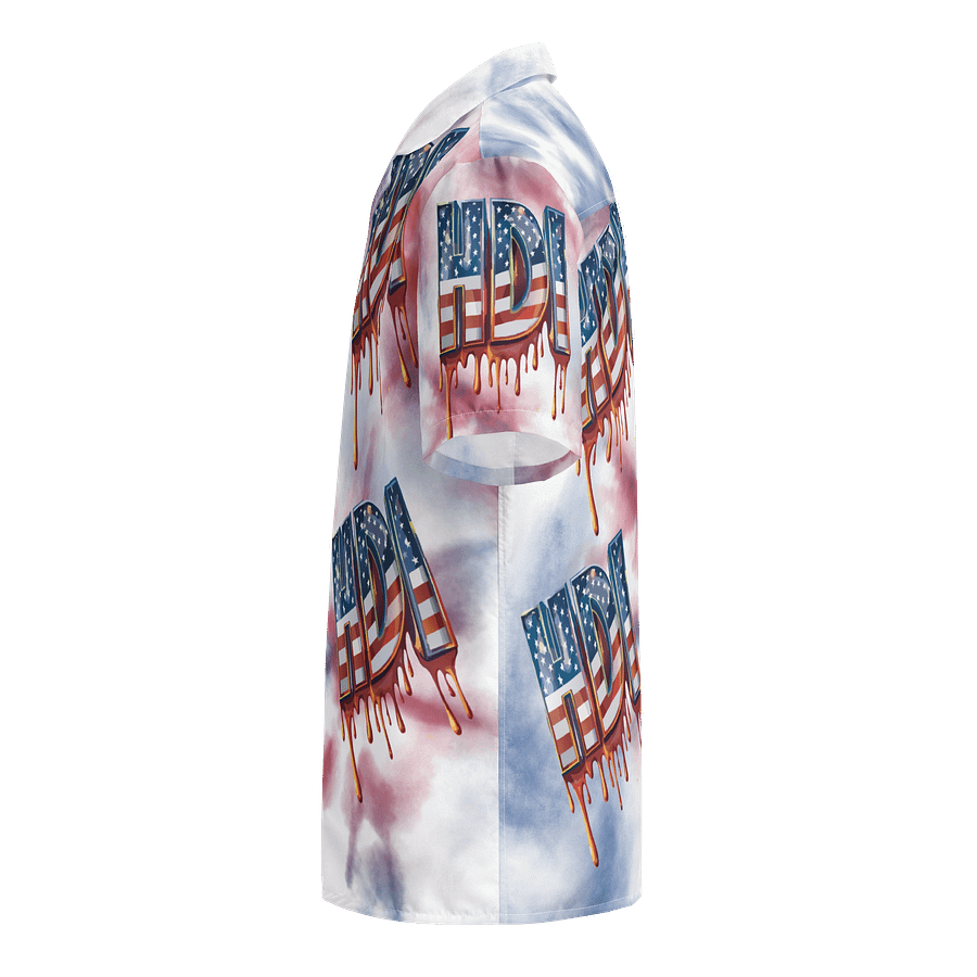 Patriotic HDI Drip Hawaiian Shirt product image (3)