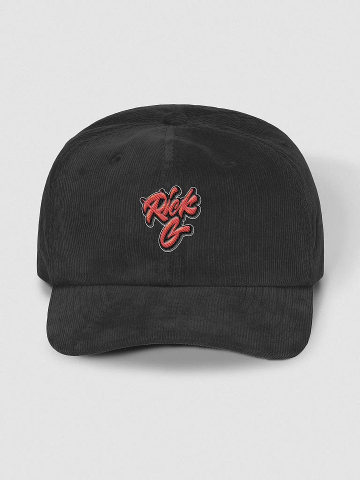 Rick G Embroidered Corduroy Hat product image (2)