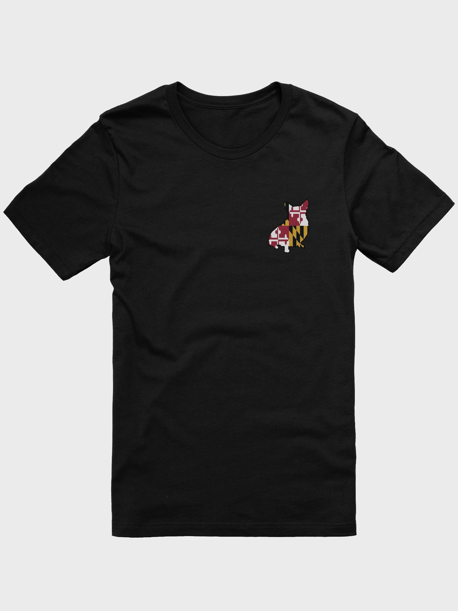 Maryland Flag Corgi T-Shirt product image (3)