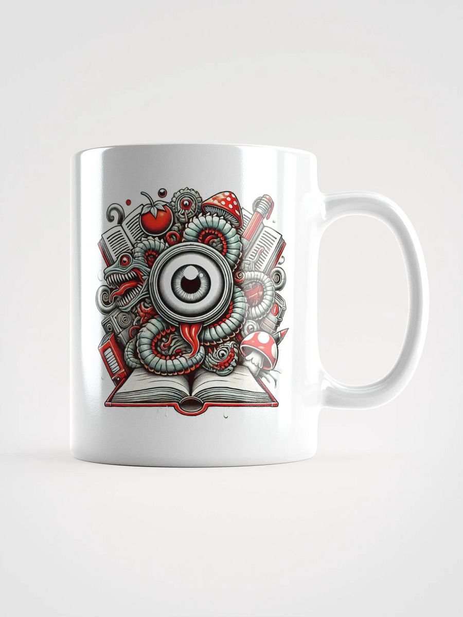Surreal Eye and Tentacle Art Ceramic Mug product image (3)