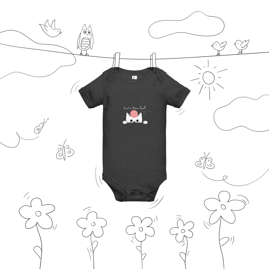 Just in Meow Baby One Piece! product image (3)