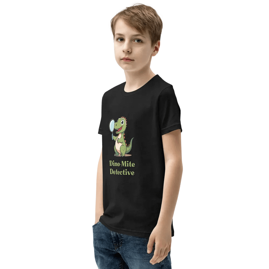 Dino-Mite Detective Youth T-Shirt product image (4)