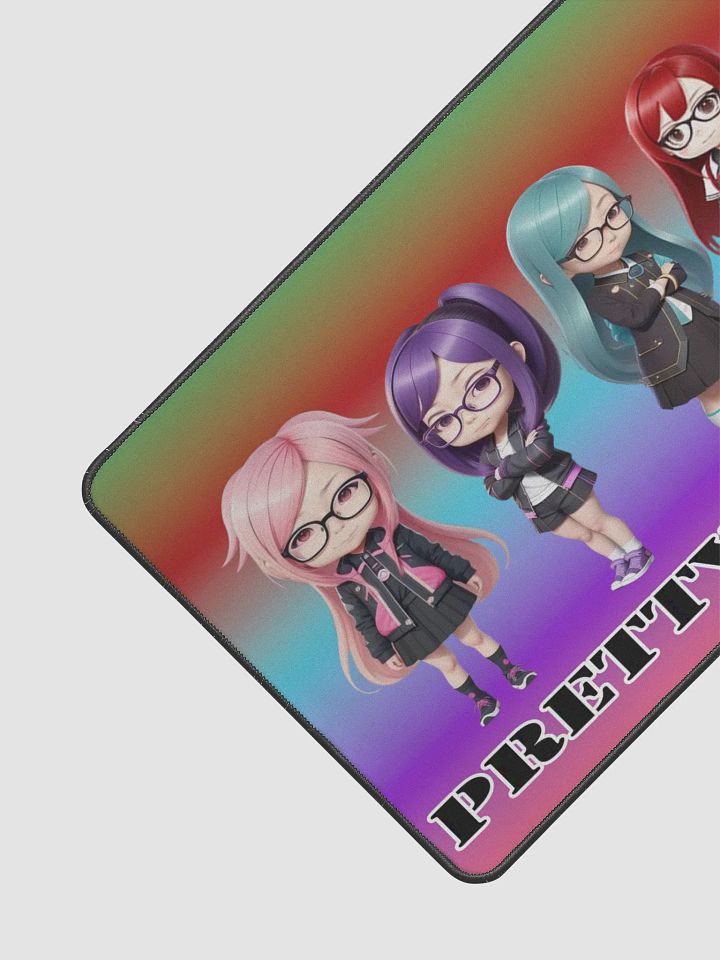 K's Club (Chibi) Desk Mat 12" x 22" product image (2)