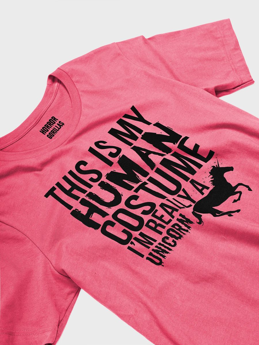 This Is My Human Costume I'm Really A Unicorn Funny Halloween T-Shirt product image (13)