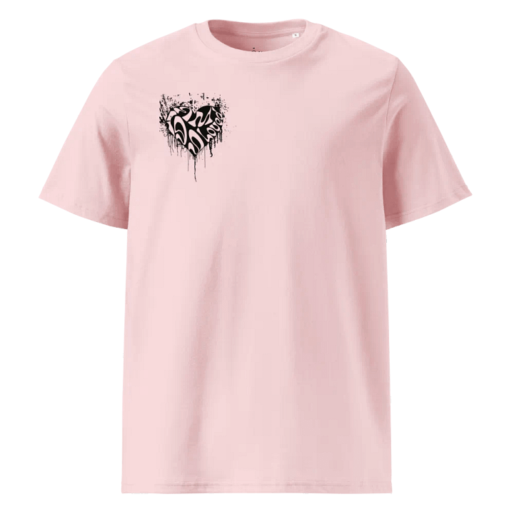 The Lives On HIGH | The Bloody Heart X Skeleton | UNISEX TEE | Black product image (1)