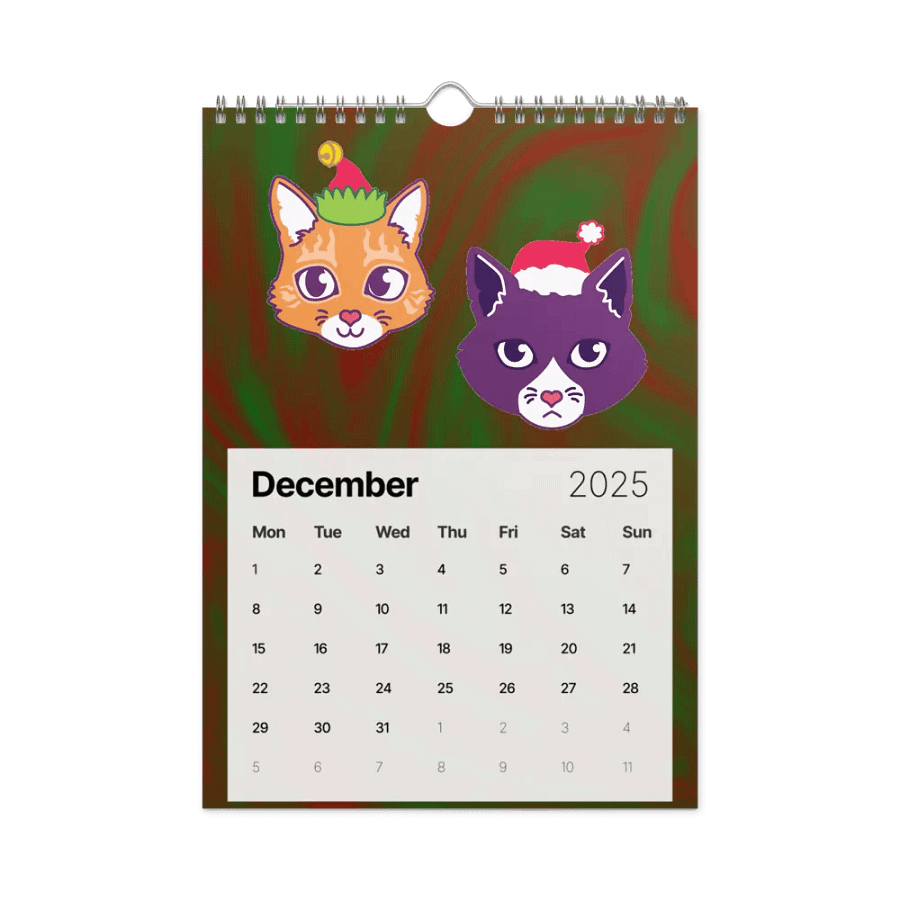 Feline Fusion 2025 Calendar product image (11)