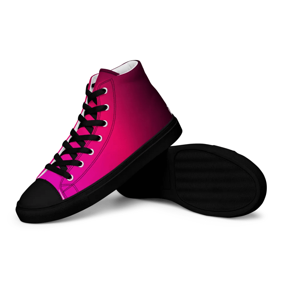 STRAIGHT VIBIN NEON COLOR FADE STYLE MEN'S CANVA SHOES product image (12)