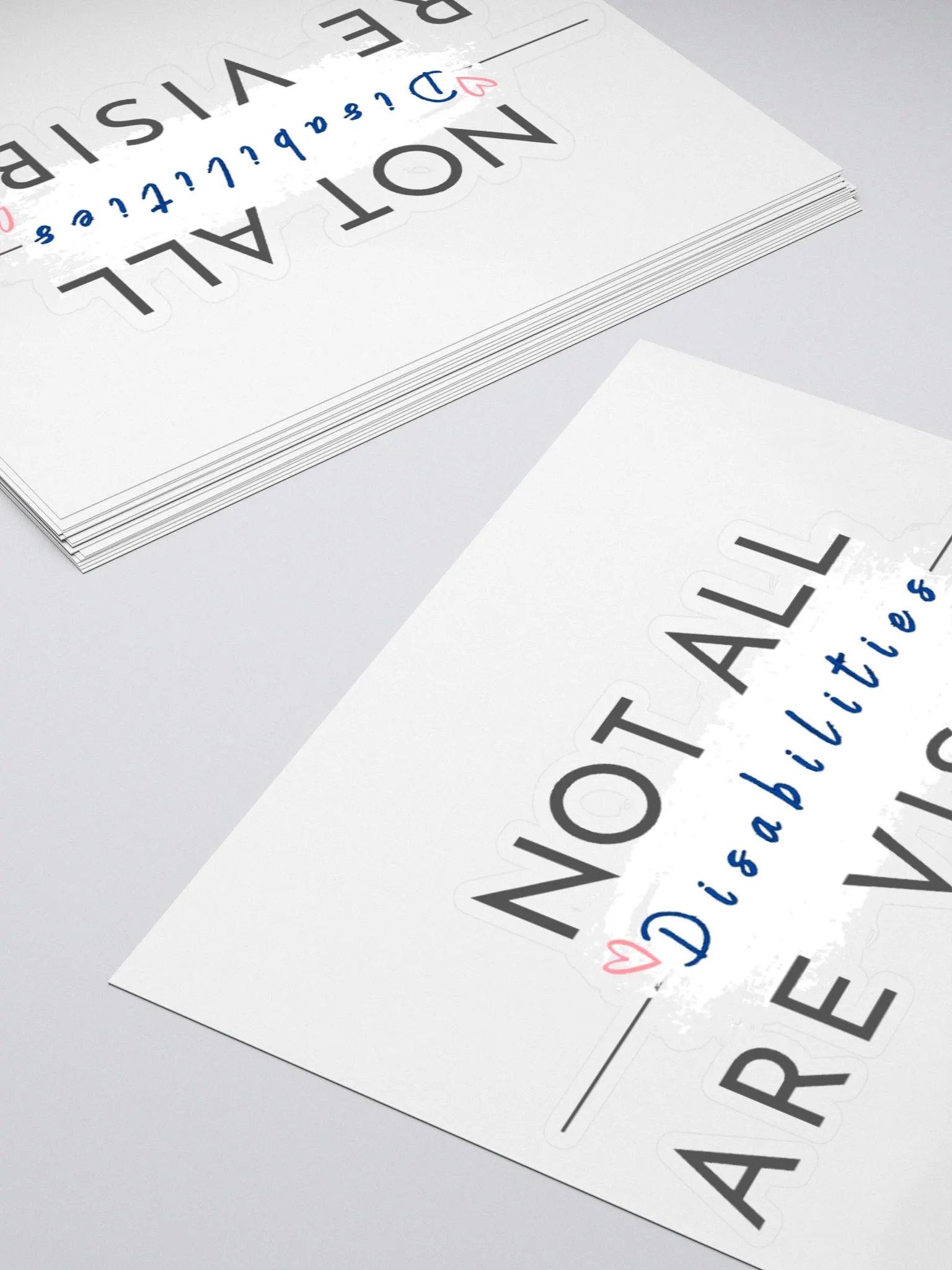 Not All Disabilities Stickers product image (4)