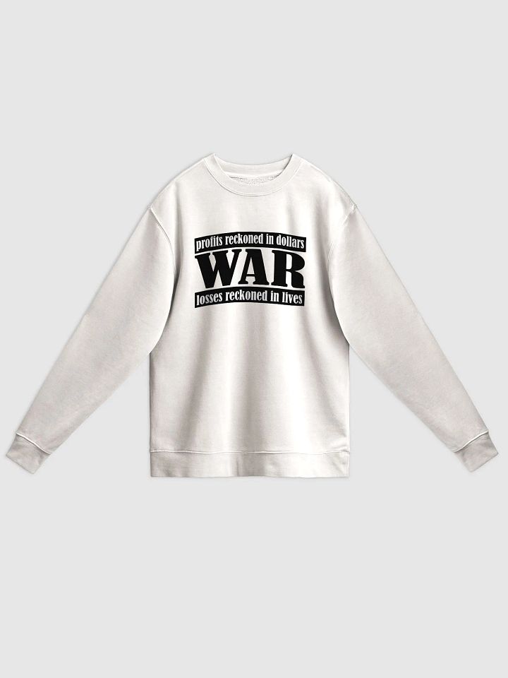 The Cost Of War - Independent Trading Co. Unisex Midweight Pigment Dyed Sweatshirt product image (1)