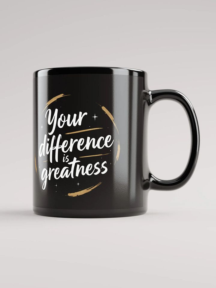 Your Difference Is Greatness  — Inspirational Emma Stone Quote Mug to Celebrate Your Unique Power and Transform Your Life product image (1)