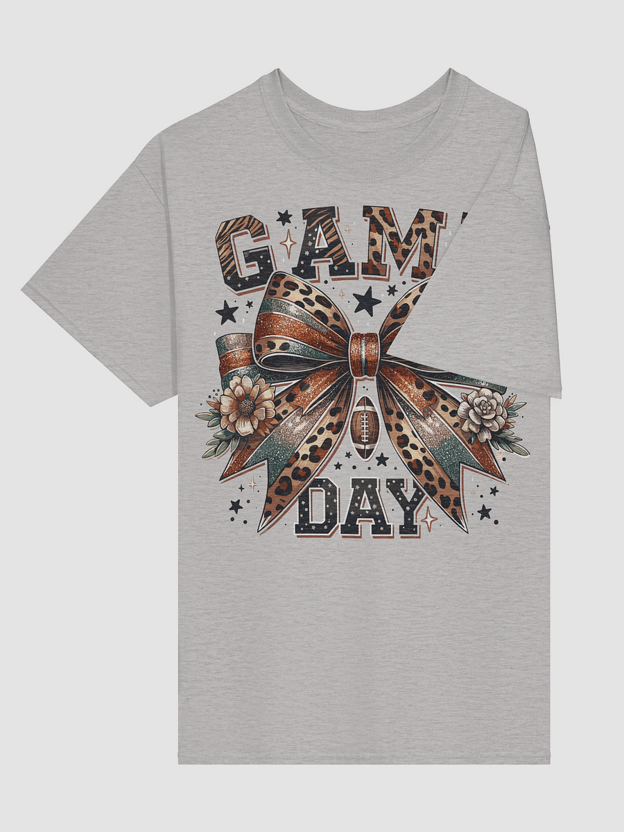 Leopard Bow Game Day T-Shirt product image (10)