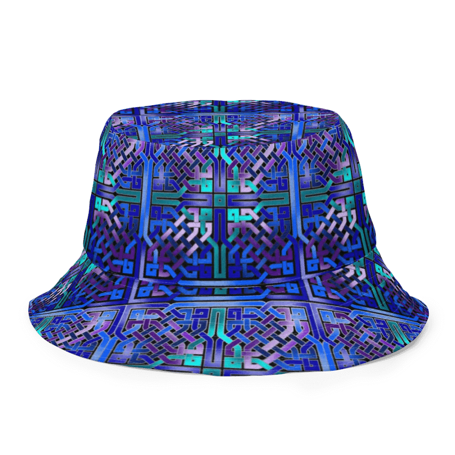 Blue Celtic Knot Buckethat product image (10)