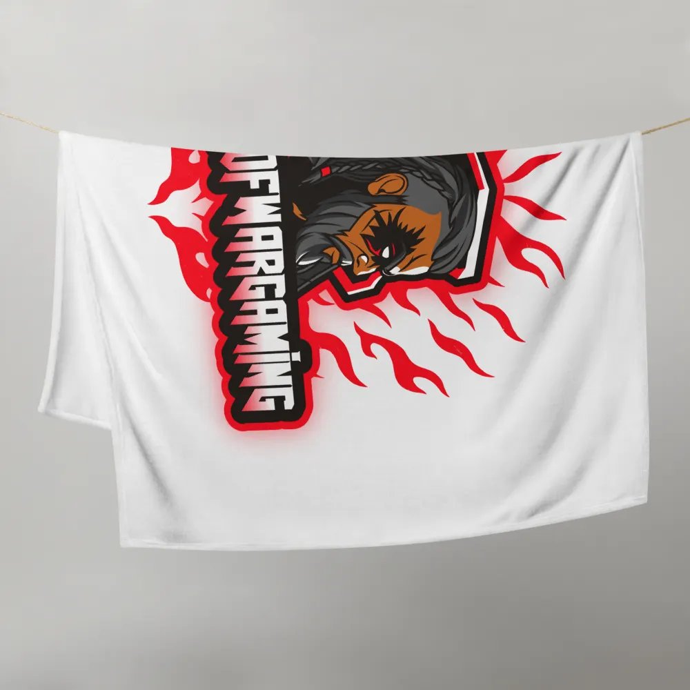 TheGodOfWarGaming Throw Blanket product image (21)