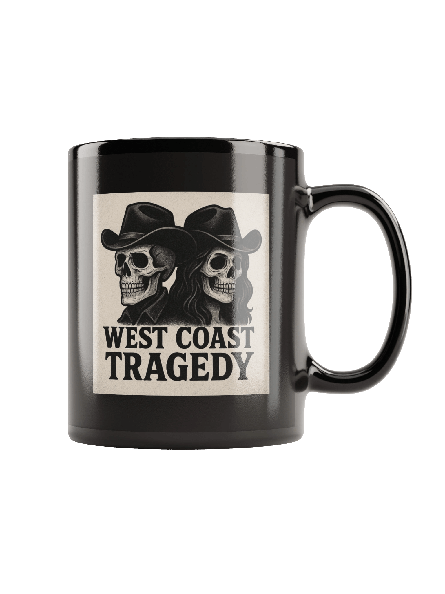 West Coast Tragedy Cowboy Skeletons Mug product image (1)