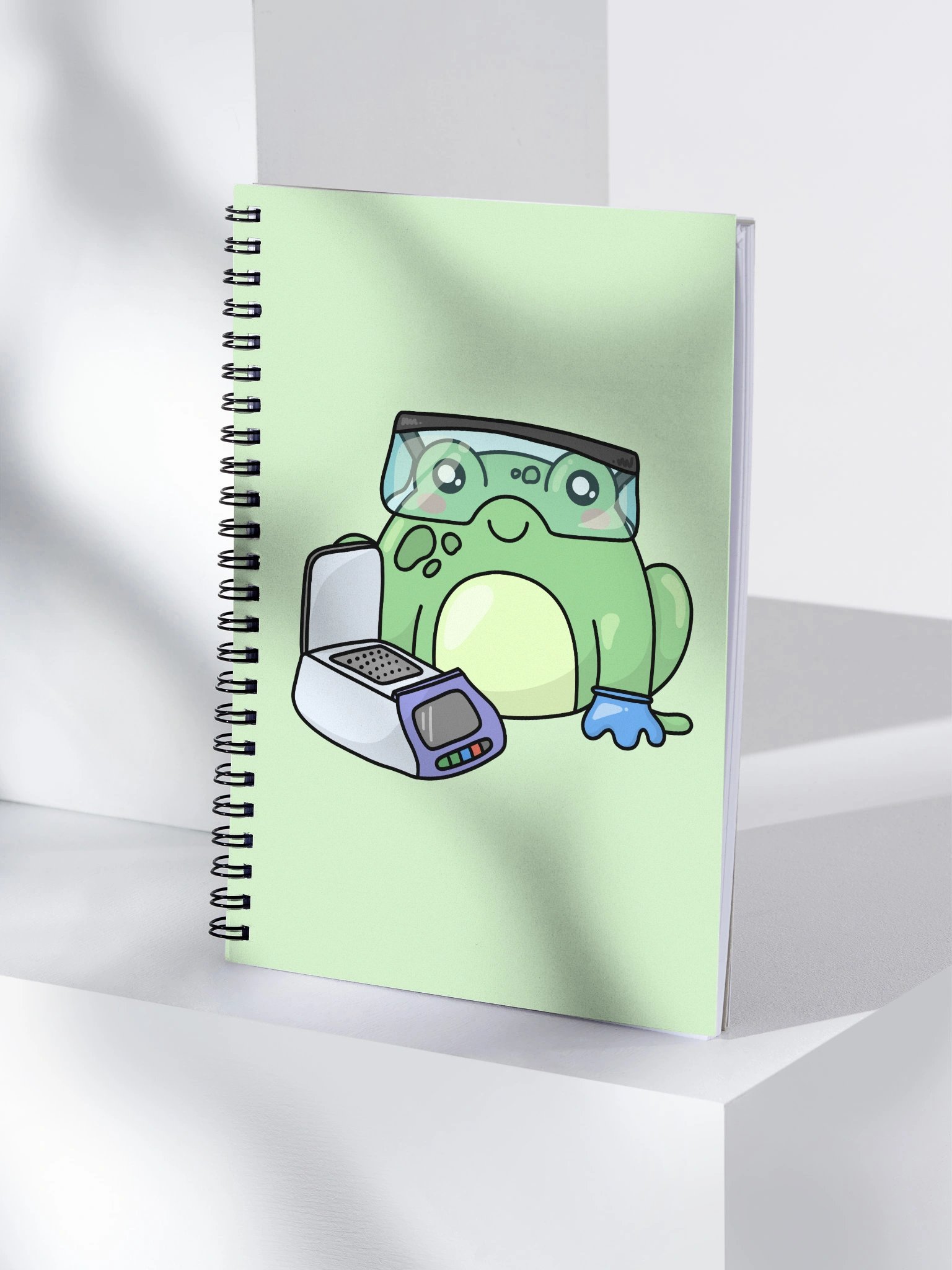 PCR Frog Spiral Notebook product image (4)