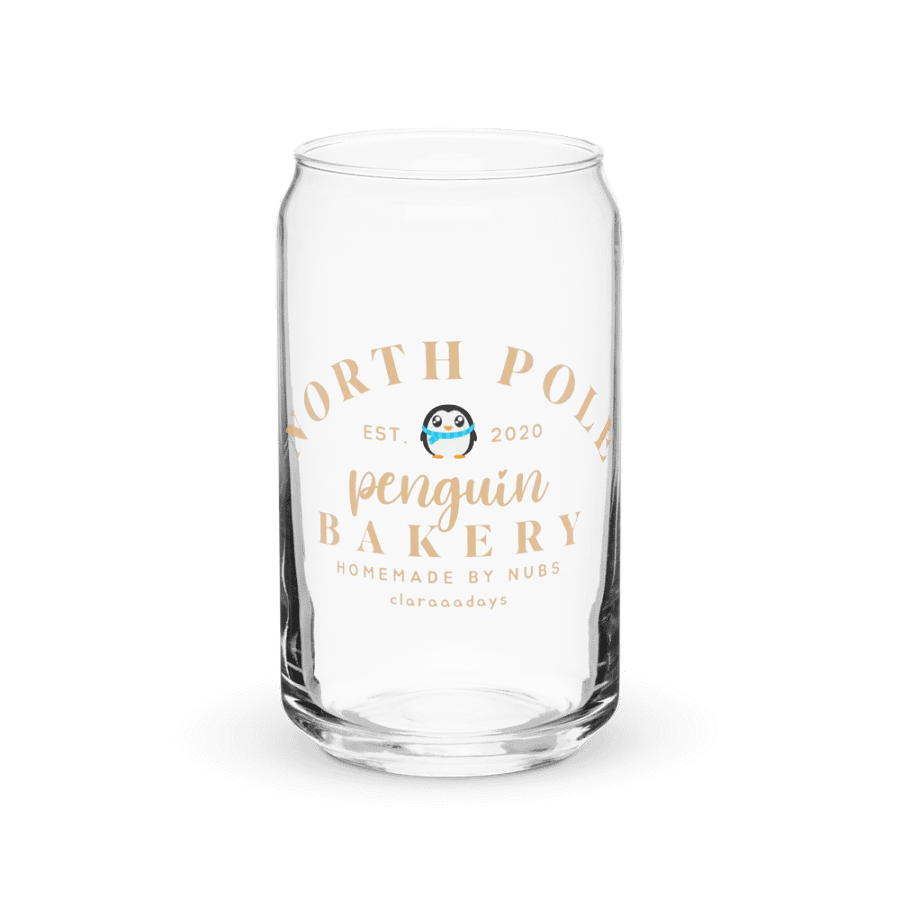 Penguin Bakery Soda Can Glass product image (3)