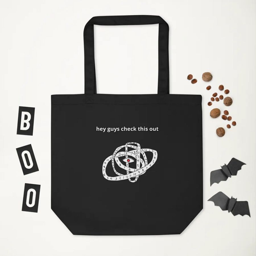 Biblically Accurate Clock Tote Bag product image (2)