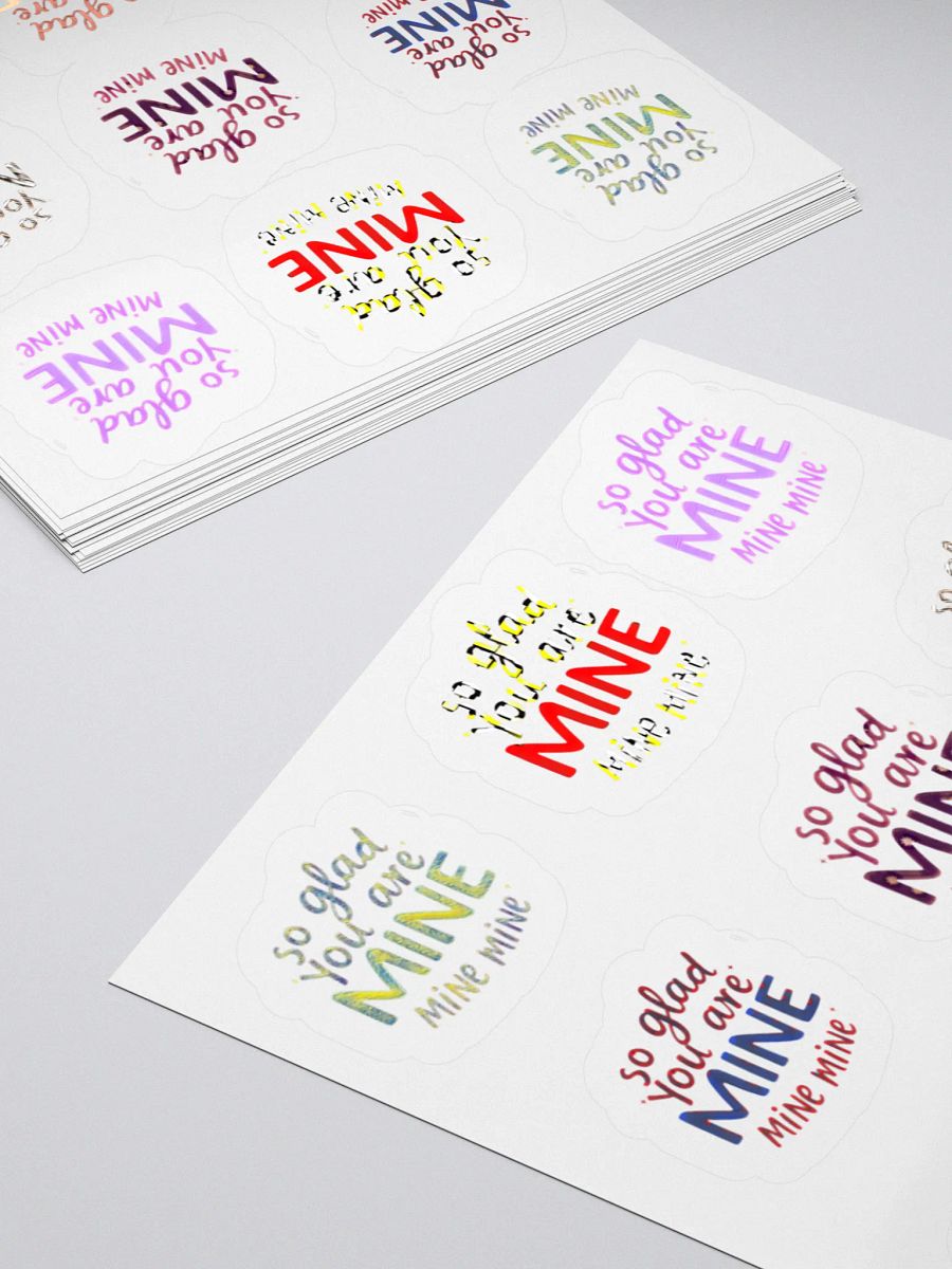 So Glad You Are Mine Stickers product image (14)