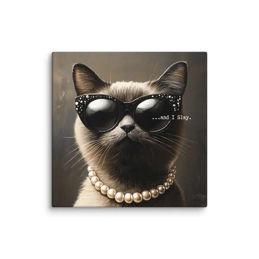 ...and I Slay: Canvas Print product image (1)