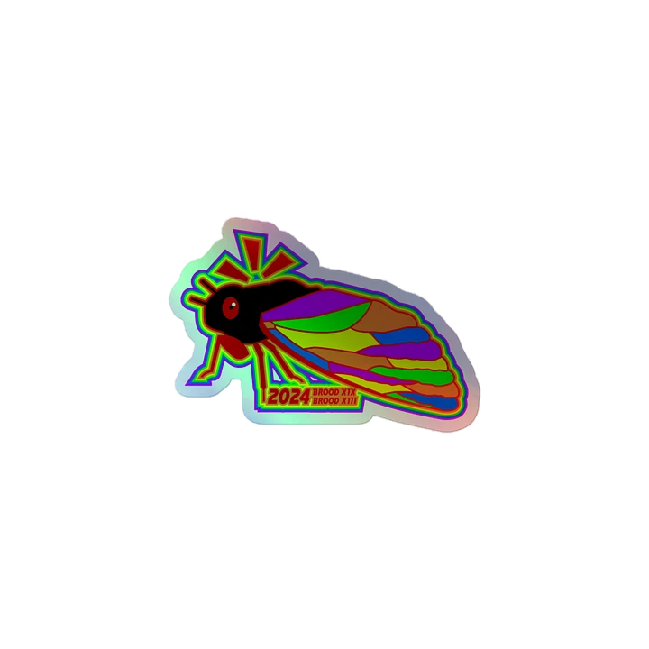 The Rainbow Cicada Holo Sticker product image (1)