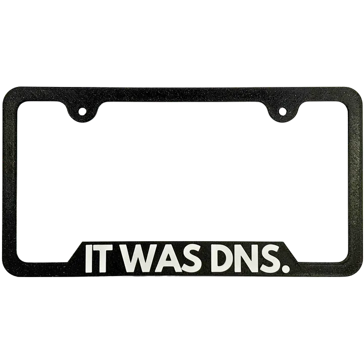 HLG License Plate Frames product image (1)