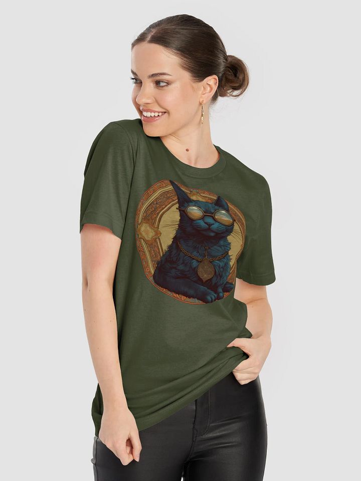 Mandala Cat Reflection T-Shirt product image (98)