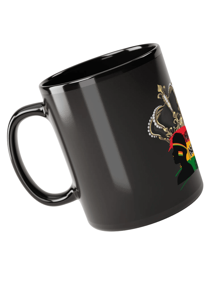 KINGS PROTECT QUEENS MUG BLACK product image (5)