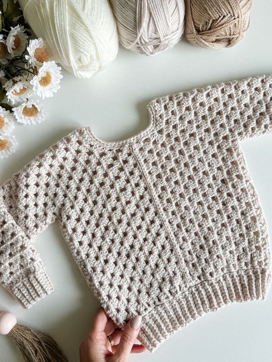 Children's Retro Granny Dress Crochet Pattern product image (7)