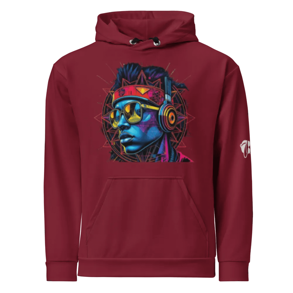 Urban Edge Neon Groove Unisex Hoodie product image (1)