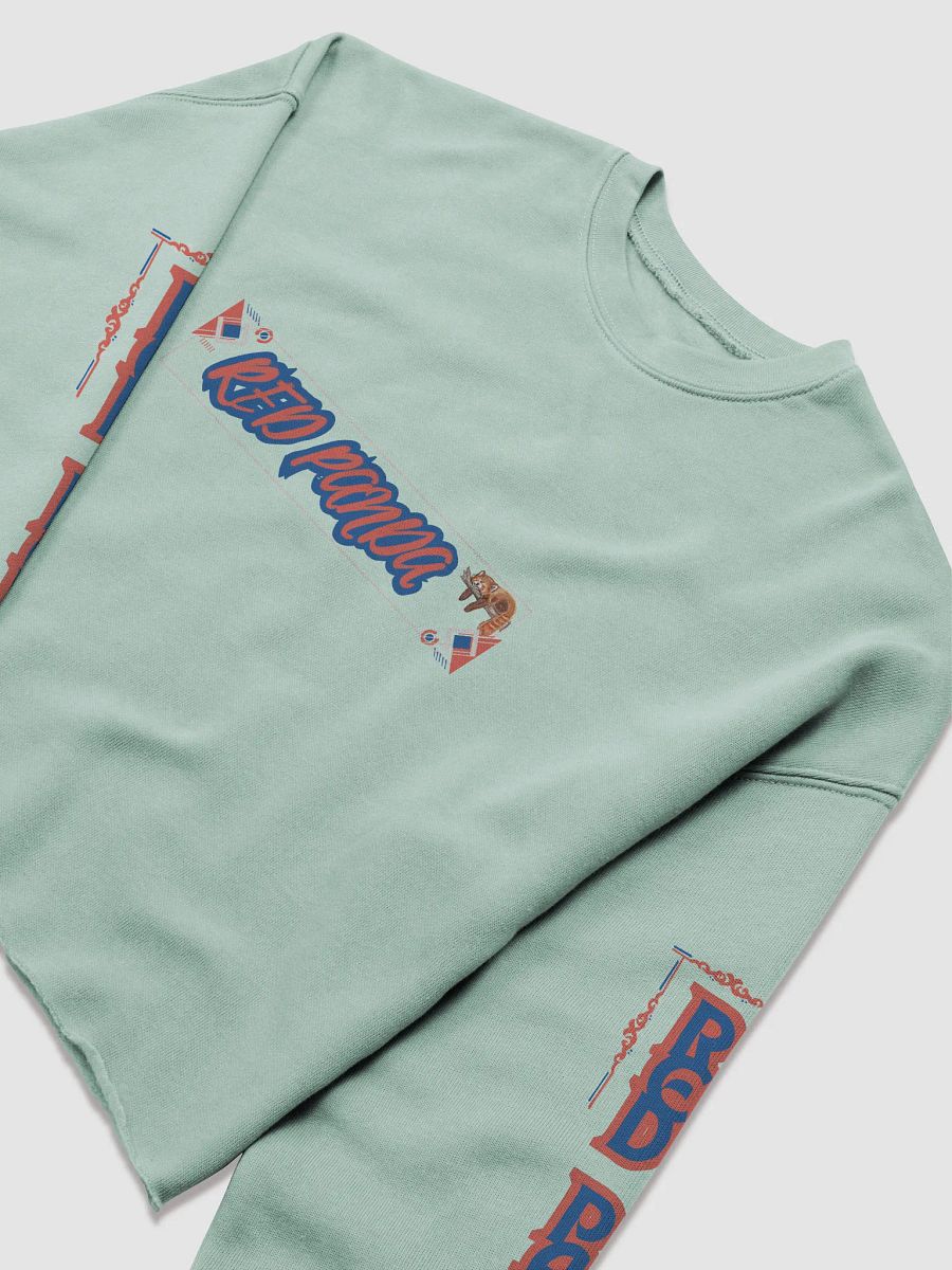 "Zzz" RED PANDA Crop Sweatshirt product image (9)