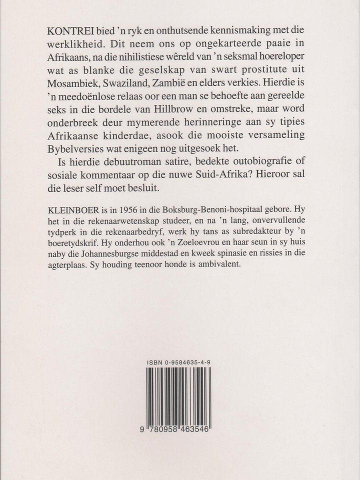 Kontrei, deur Kleinboer product image (2)