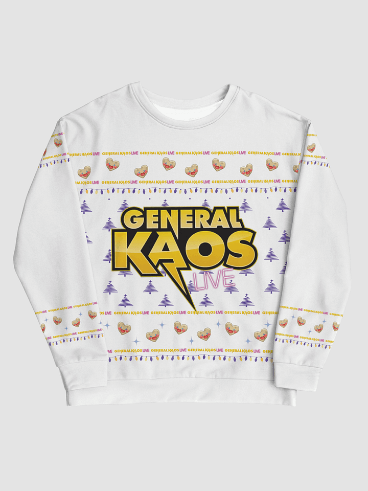 Ellie's Potato X-Mas Sweater - WHITE LIKE SNOWMAN! product image (1)
