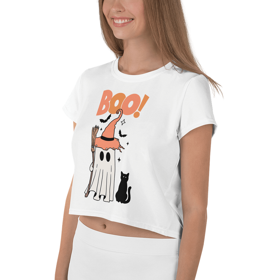 Witchy Ghost Crop Tee product image (3)