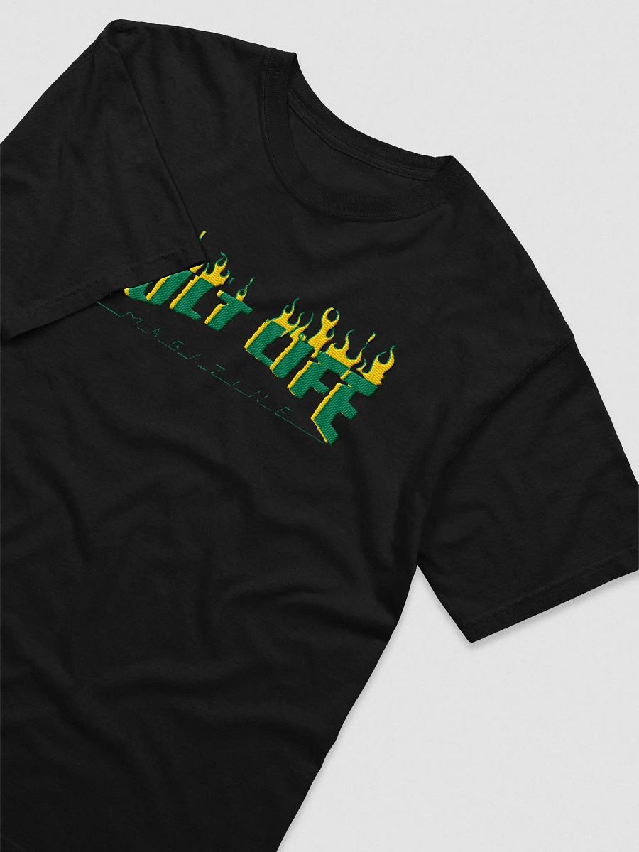 CULT LIFE MAGAZINE EMBROIDERY GREEN/GOLD product image (5)