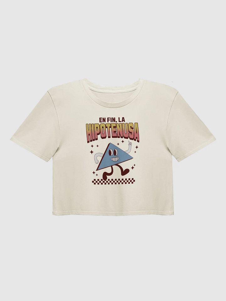 En Fin, la Hipotenusa Crop Top product image (1)