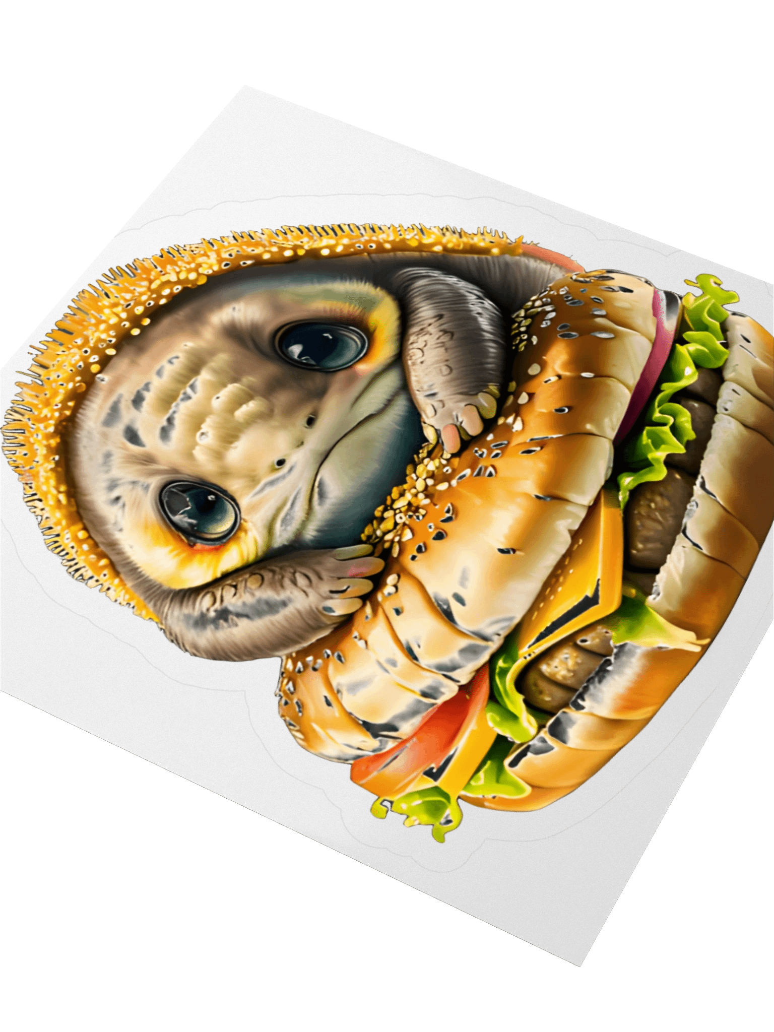Water Bear Deluxe Burger Sticker product image (9)