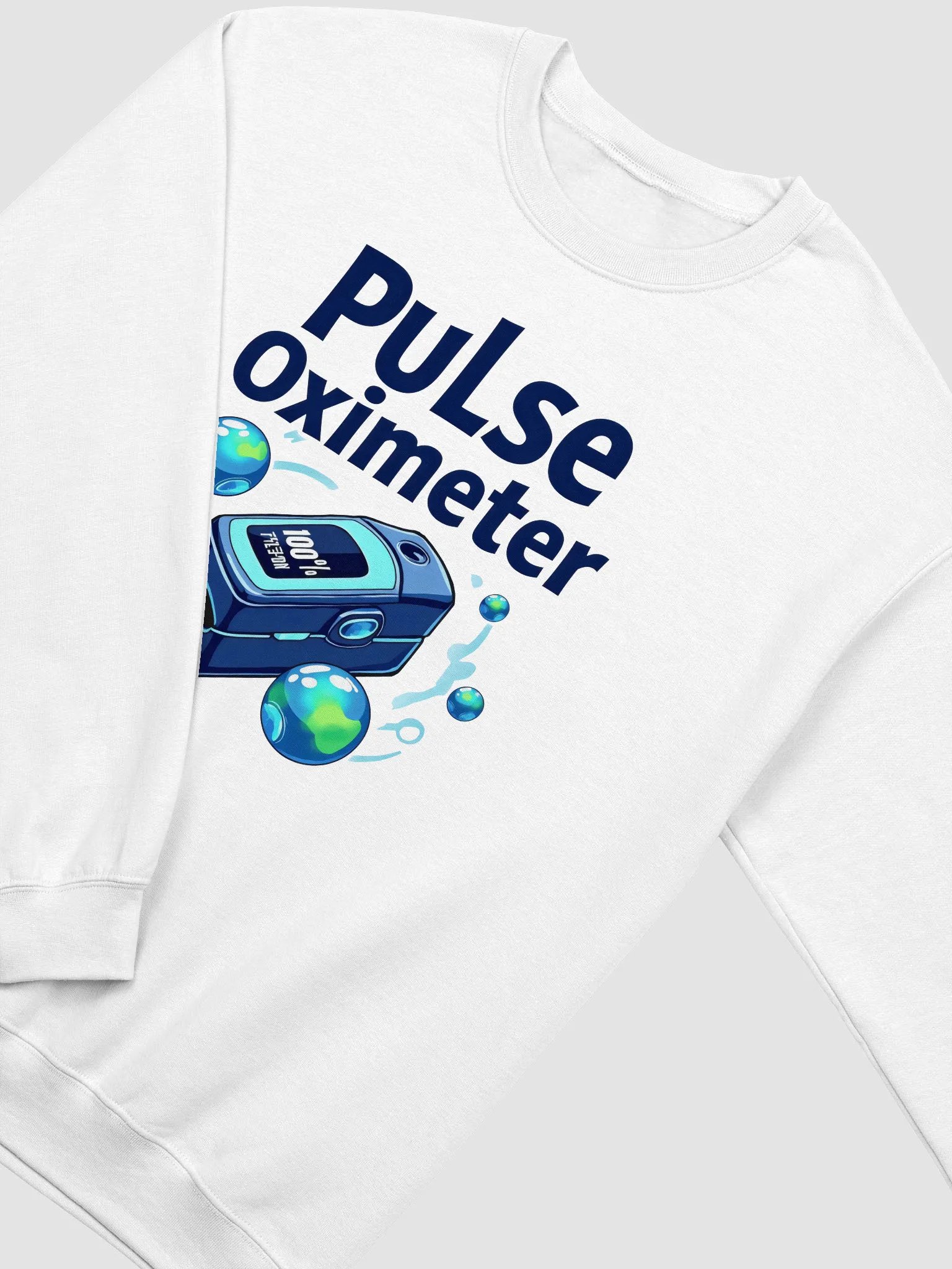 Vibrant Pulse Oximeter Cartoon Sweatshirt product image (10)