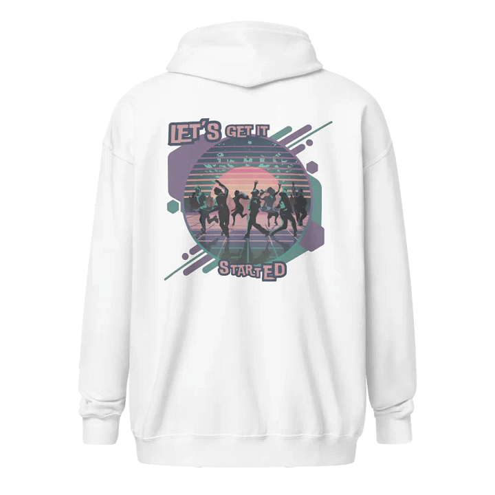 Retro Dance Party Zip Hoodie product image (2)