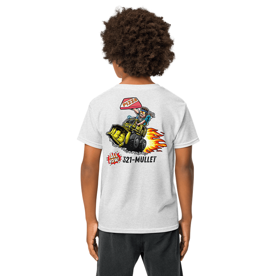 Gildan Youth Sports Tee : MULLETS MONSTER PIZZA product image (48)