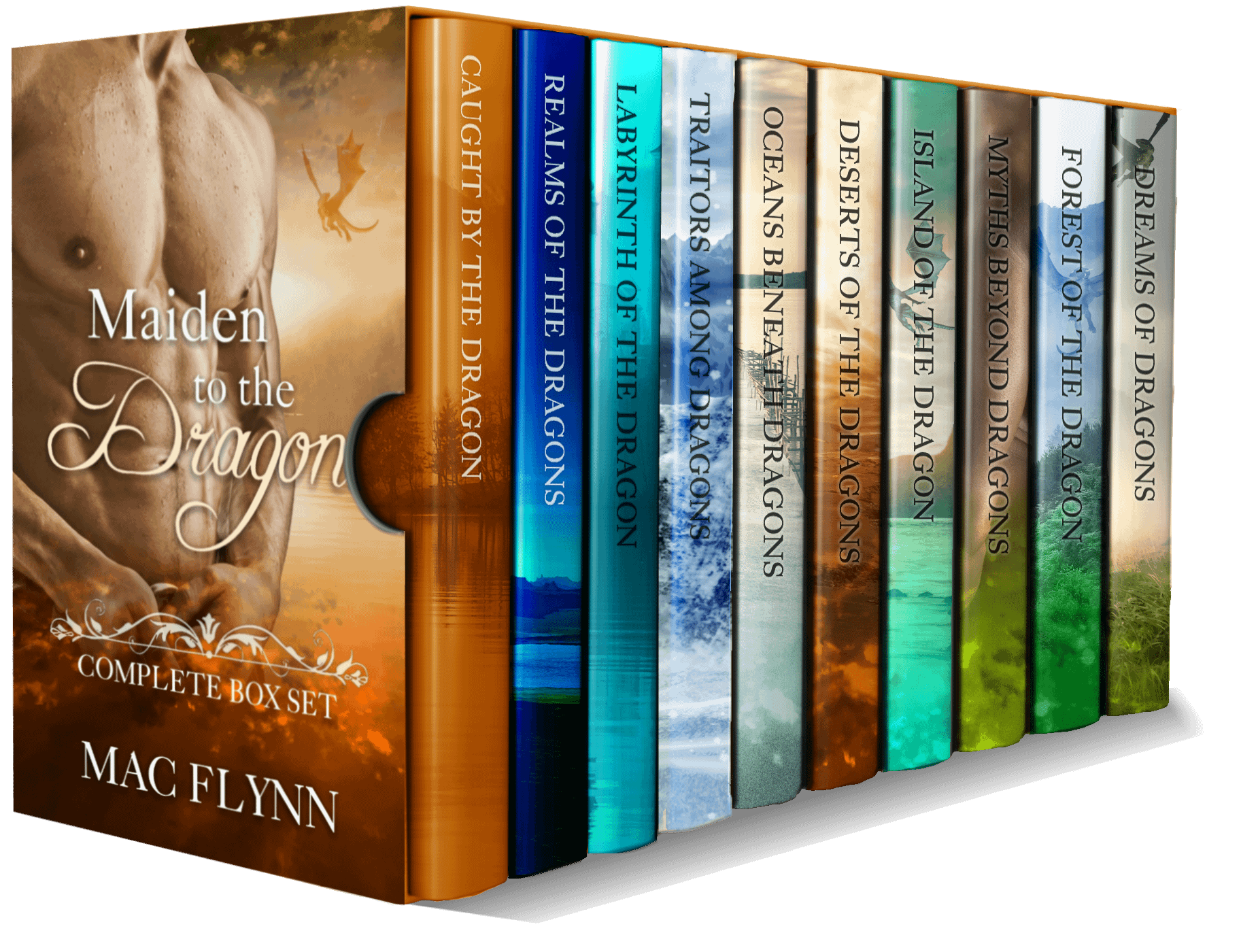Maiden to the Dragon Complete Box Set (Dragon Shifter Romance) product image (1)