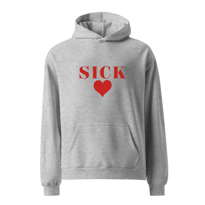 Heartfelt Rebellion Oversized Hoodie product image (1)