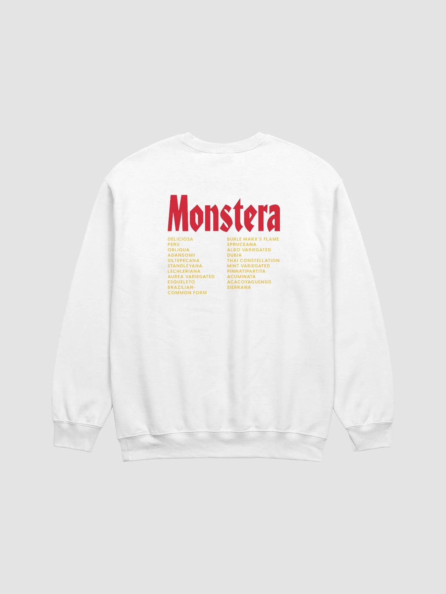 ⚡️ MONSTERA WORLD TOUR ⚡️ unisex gildan sweatshirt product image (3)